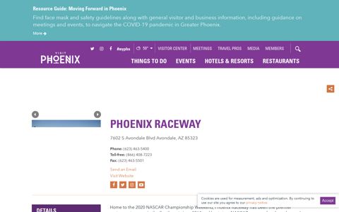 Phoenix Raceway | Avondale, AZ 85323 - Visit Phoenix
