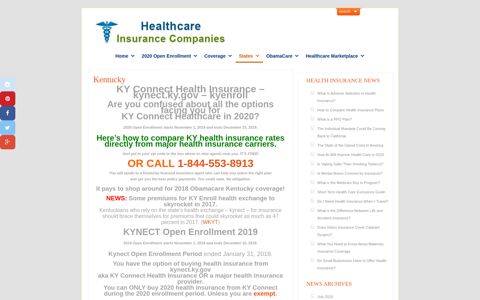 KY Connect Health Insurance | KYCONNECT | KYNECT Open ...