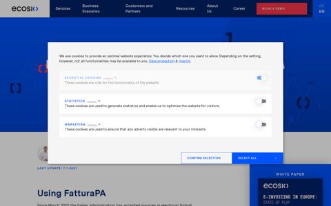 How can I send E-Invoices with FatturaPA using Sistema di ...