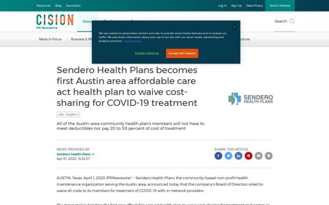 Sendero Health Plans becomes first Austin area affordable ...