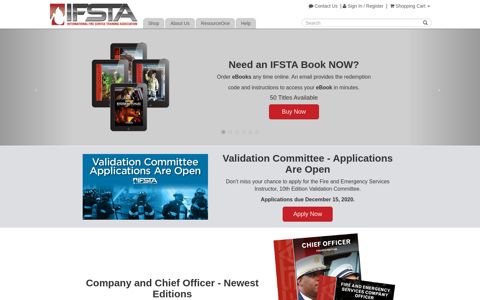 IFSTA: Welcome