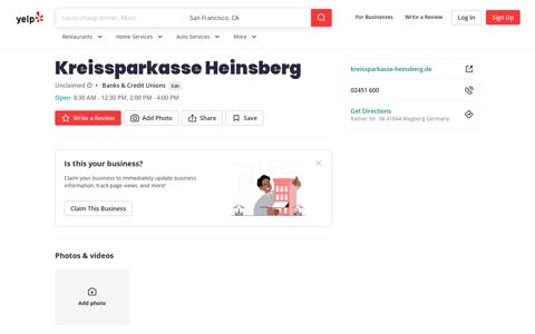 Kreissparkasse Heinsberg - Banks & Credit Unions - Rather ...
