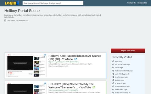 Hellboy Portal Scene - Loginii.com