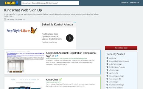 Kingschat Web Sign Up - Loginii.com