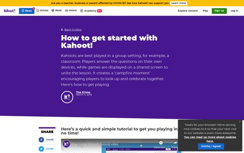 How to get started with Kahoot! | Play your first game