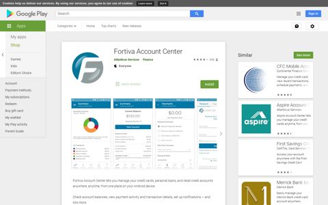 Fortiva Account Center - Apps on Google Play