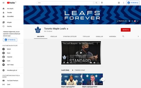 Toronto Maple Leafs - YouTube