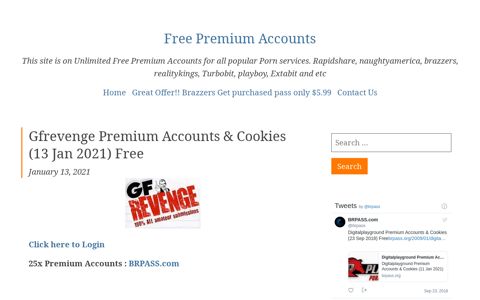 Cookies | BRPASS.com - Gfrevenge Premium Accounts