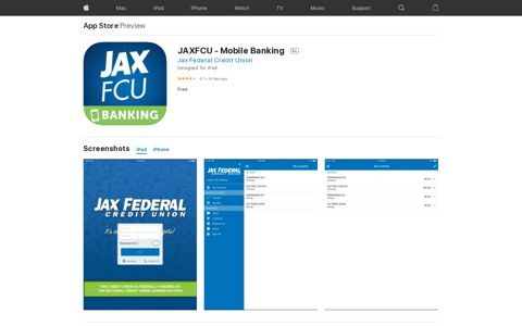 ‎JAXFCU - Mobile Banking on the App Store