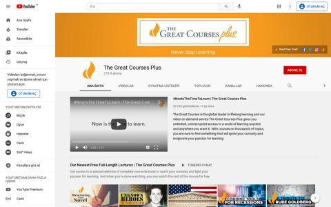 The Great Courses Plus - YouTube