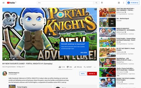 MY NEW FAVOURITE GAME!! - PORTAL KNIGHTS ... - YouTube